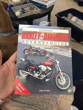 Harley Davidson Allan Girdler 2nd Edition Motor Book Illustrated Buyers Guide